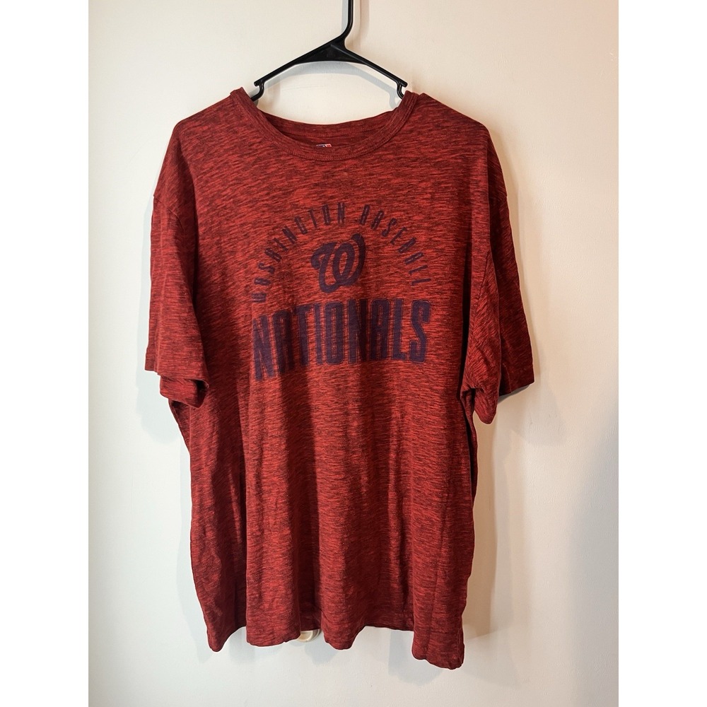 Washington Nationals Red Tshirt‎ Baseball Genuine Merchandise Mens XL